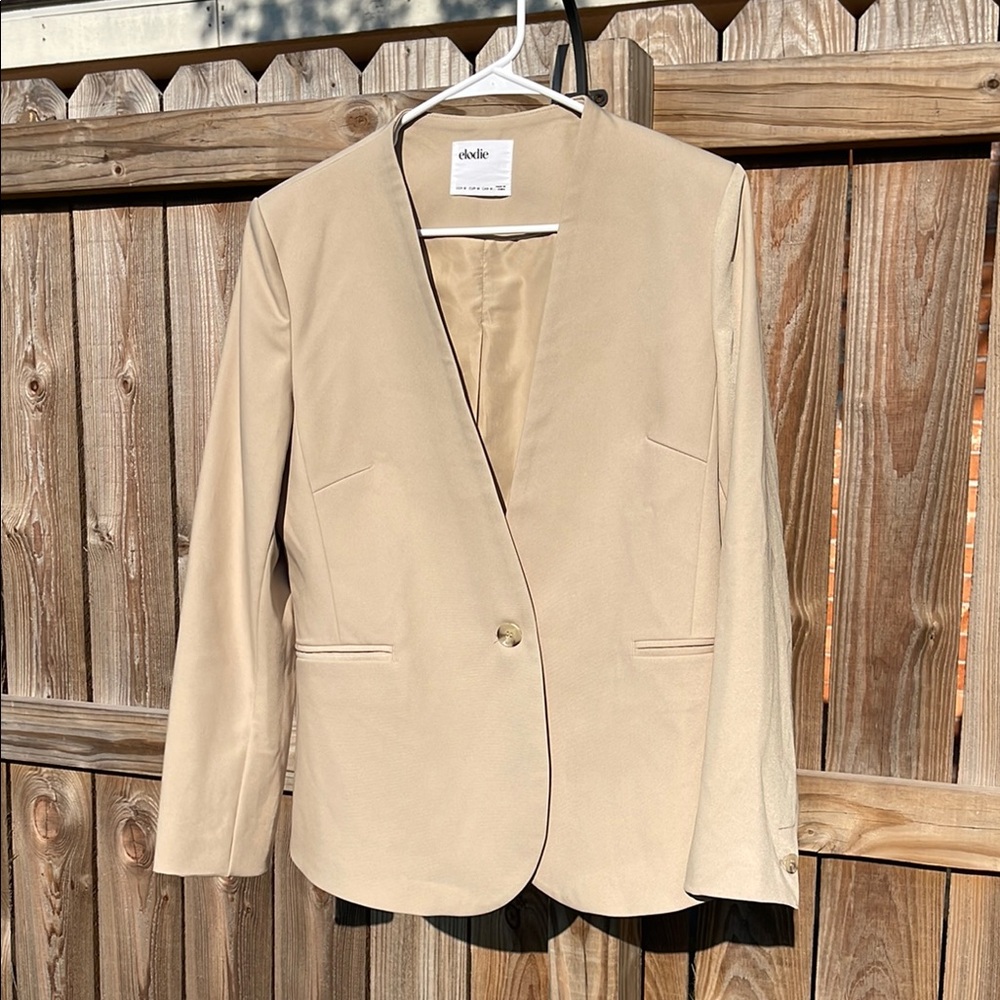 Elodie Beige Women's Blazer